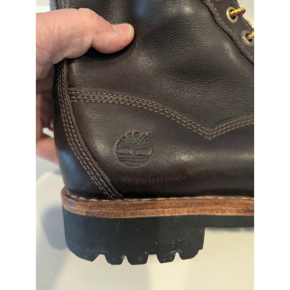 TIMBERLAND MENS Rugged EARTH KEEPERS HERITAGE LINED BOOTS TRAIL 6555A Size 8 W